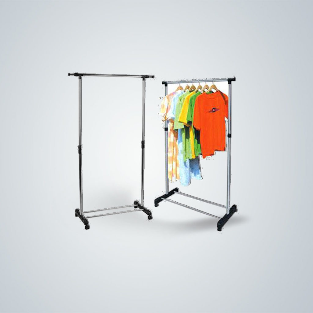 clothes rack trolley