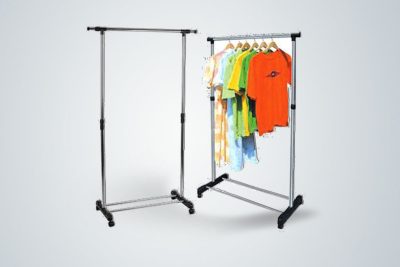 clothes rack trolley