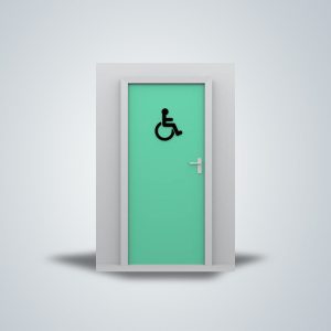 handicap toilet